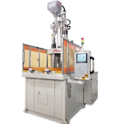 Máquina de moldagem por injecção de mesa rotativa vertical de 120 toneladas para conectores de cabos