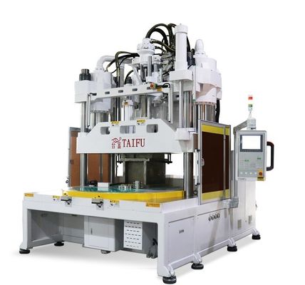 Acessórios para automóveis Máquina de moldagem por injecção vertical com mesa de baixo trabalho 250 toneladas