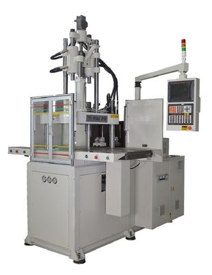 Calçado Sola Máquina de moldagem por injeção de plástico vertical com skate de duplo deslizamento