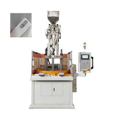 Máquina de moldagem por injecção de plástico vertical rotativa de 55 toneladas para fabricação de capas de telefone