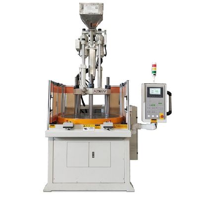 Máquina de fabricação de peças de automóveis de alta eficiência de 55 toneladas Máquina de moldagem por injecção rotativa vertical