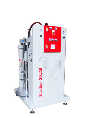 120 toneladas LSR Máquina de moldagem por injecção vertical de silicone Máquina de injecção de duplo deslizamento