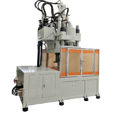 Máquina de moldagem por injecção rotativa vertical com banco de trabalho de 120 toneladas com certificado CE