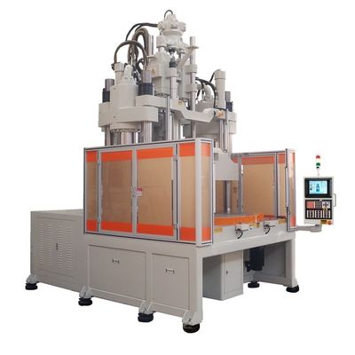 Máquina de moldagem por injecção rotativa vertical com banco de trabalho de 120 toneladas com certificado CE