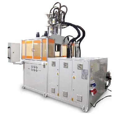 Máquina de fabricação de alça de duas cores Máquina de moldagem por injecção vertical de duas cores
