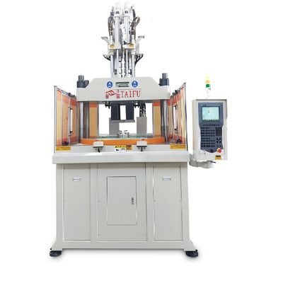 Máquina de fabricação de alça de duas cores Máquina de moldagem por injecção vertical de duas cores