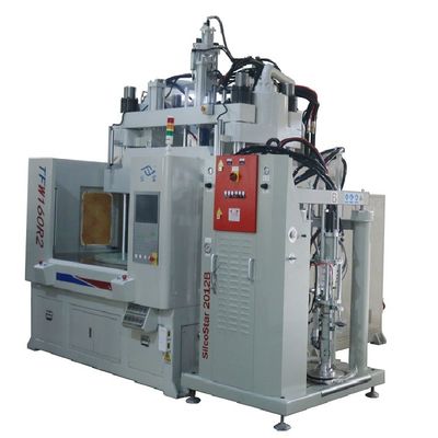 Máquina de moldagem por injecção rotativa vertical de silicone LSR de 160 toneladas