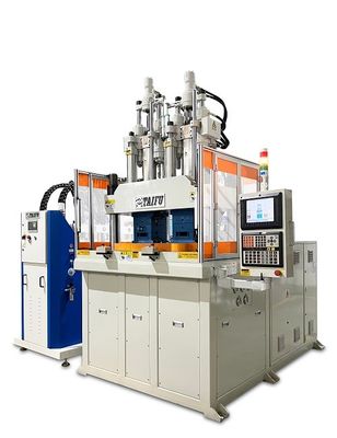 Máquina de moldagem por injecção de silicone LSR de duas cores de 120 toneladas com mesa rotativa