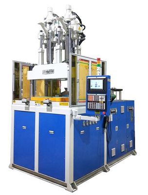 Máquina de moldagem por injecção de chave de fenda de duas cores com mesa rotativa