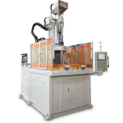 Máquina de moldagem por injecção de mesa rotativa vertical de 120 toneladas para conectores de cabos