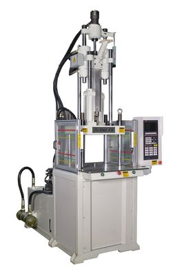 Máquina de moldagem por injecção de plástico vertical 55 toneladas