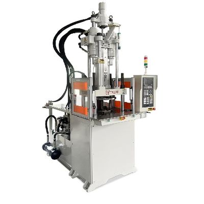 Máquina de moldagem por injecção de plástico vertical de 35 toneladas utilizada para conectores de dados de telemóvel
