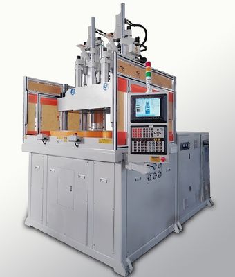 Máquina de moldagem por injecção de cores duplas vertical de 170 toneladas para correia de flip flop