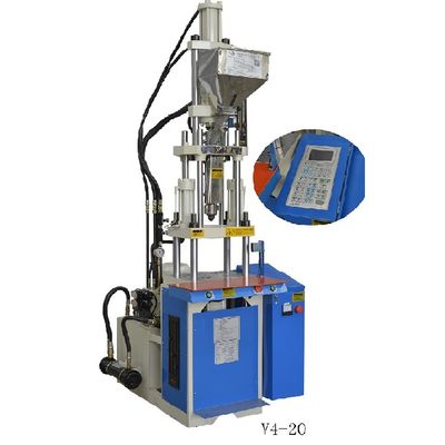 Máquina de moldagem por injecção de plástico vertical de 20 toneladas para linha de transmissão de sinal
