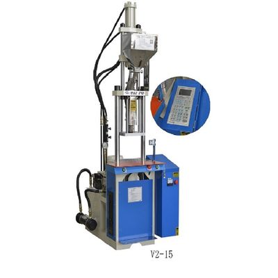 Máquina de moldagem por injecção de plástico vertical de 15 toneladas para vários cabos de dados