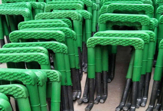 Máquina de moldagem por injecção vertical de plástico de 120 toneladas utilizada para escadas de aço de plástico