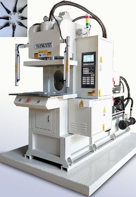 Máquina de moldagem por injecção de 55 toneladas com tipo C branco utilizada para enchufe de aparelhos domésticos