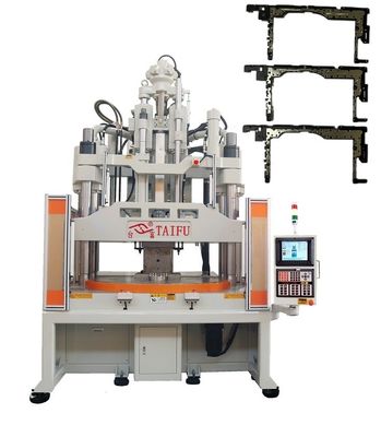 Máquina de moldagem por injecção vertical com tabela de baixo trabalho