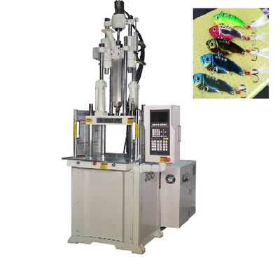 Máquina de moldagem por injecção de plástico vertical de 55 toneladas de alta precisão utilizada para ganchos de pesca