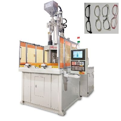 Máquina de moldagem por injecção de mesa rotativa vertical de 120 toneladas para molduras de vidro
