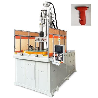 Máquina de moldagem por injecção de mesa rotativa vertical de 200 toneladas utilizada para martelo de segurança