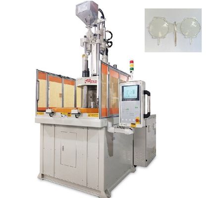 Máquina de fabricação de lentes ópticas 120 toneladas Máquina de moldagem por injecção de mesa rotativa vertical