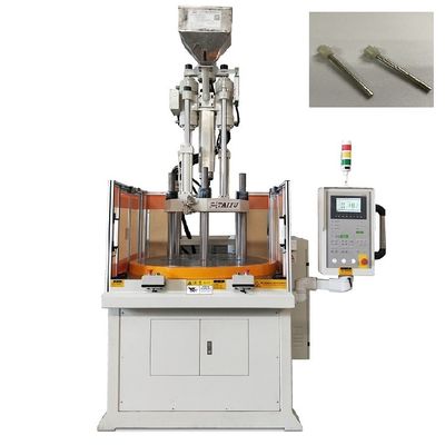 Máquina de moldagem por injecção rotativa vertical de 55 toneladas