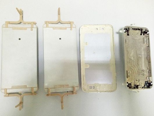 Máquina de moldagem por injecção de plástico rotativo vertical de 120 toneladas para acessórios de telemóvel