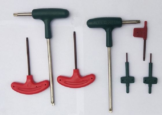 Máquina de moldagem por injecção de mesa de plástico rotativa vertical de 85 toneladas utilizada para chaves Allen