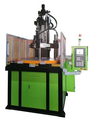 Máquina de moldagem por injecção com filtro de ar de mesa rotativa vertical 120 toneladas