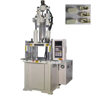 Máquina de moldagem por injecção vertical de plástico de 55 toneladas de alta eficiência utilizada para o detonador