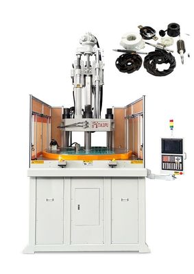 Máquina de moldagem por injecção de peças de automóveis de mesa rotativa vertical 200 toneladas