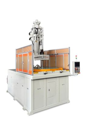Máquina de moldagem por injecção para peças de automóveis de mesa rotativa vertical de 200 toneladas