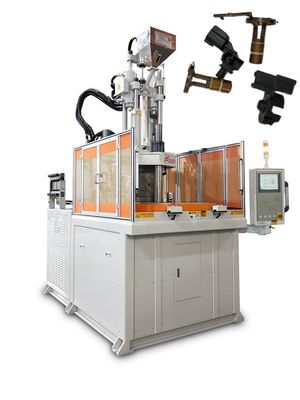 Peças para automóveis Máquina de moldagem por injecção de mesa rotativa vertical 160 toneladas