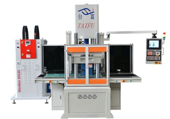 Máquina de moldagem por injecção de silicone de 120 toneladas LSR com mesa de trabalho baixa