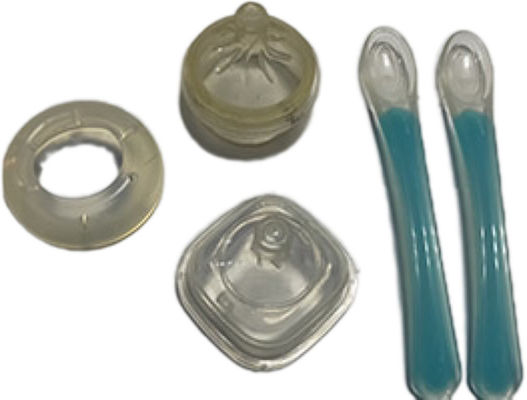 Máquina de moldagem por injecção de silicone de 120 toneladas LSR com um único slide
