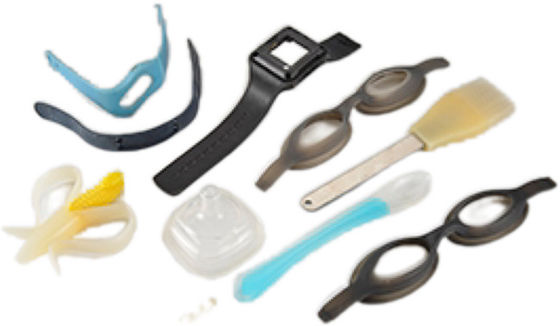 Máquina de moldagem por injecção de silicone de mesa giratória de duas cores LSR 120 toneladas