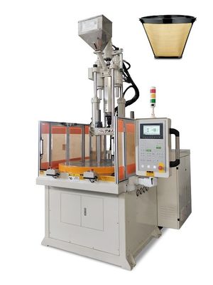 Máquina de moldagem de filtros de café de plástico de 55 toneladas Máquina de moldagem vertical