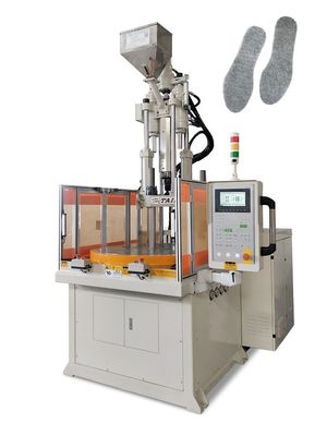 Máquina de moldagem por injecção vertical de PVC de 85 toneladas com mesa giratória