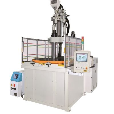 Máquina de moldagem por injecção de mesa rotativa de baquelita vertical de 55 toneladas utilizada para placas de circuito