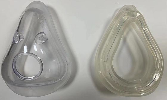 Máquina de moldagem por injecção de silicone líquido vertical LSR utilizada para máscaras