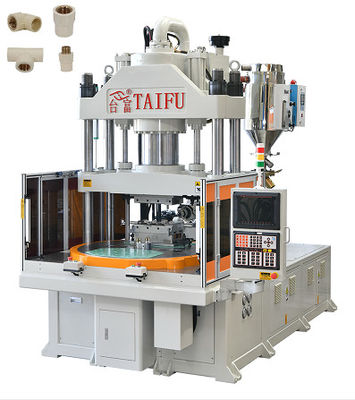 CPVC Fittings Máquina de moldagem por injecção vertical com mesa giratória 250 toneladas