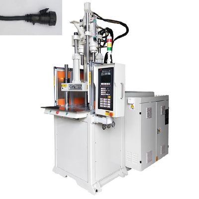 Máquina de moldagem por injecção vertical padrão de 85 toneladas utilizada para cabo solar