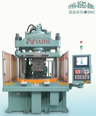 Máquina de moldagem por injecção vertical BMC de 85 toneladas utilizada para revestimento de óleo