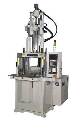 Máquina de moldagem por injecção vertical de 55 toneladas de alta segurança para molduras de vidro