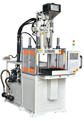 Máquina de moldagem por injecção vertical de um só deslizamento de 55 toneladas, durável, para cabides de plástico