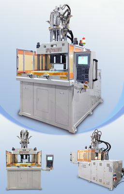 Máquina de moldagem por injecção vertical de cores duplas de 120 toneladas de alta qualidade, durável e acessível, usada para escova de pés