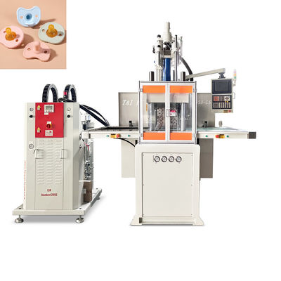 Máquina de moldagem por injecção de silicone vertical LSR para mamadeira de bebê