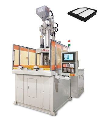 Máquina de produção de filtros de ar/óleo de 120 toneladas Máquina de injecção vertical rotativa