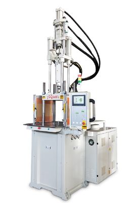 Máquina de moldagem por injecção de plástico vertical de 55 toneladas com excelente qualidade